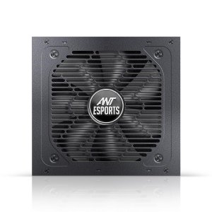 Ant Esports FP650B 80 Plus Bronze Certified Non Modular Gaming Power Supply/PSU with Active PFC, Flat Black Cables and Silent Fan