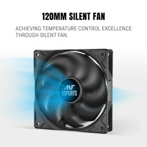 Ant Esports FG650 Gaming Power Supply I Force Series 80 Plus Gold Certified PSU I 120mm Silent Fan I 8 Pin (4+4) CPU Connector I 3 Years Warranty