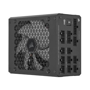 CORSAIR HX1000i Fully Modular Ultra-Low Noise ATX Power Supply - ATX 3.0 & PCIe 5.0 Compliant - Fluid Dynamic Bearing Fan - CORSAIR iCUE Software Compatible - 80 Plus Platinum Efficiency