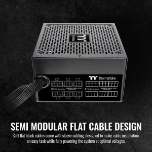 Thermaltake Smart BM2 750W 80+ Bronze Intel Skylake’s C6/C7 States & ErP Ready 140mm Quiet Fan Japanese Capacitor Semi Modular Power Supply