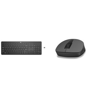 HP 230 Wireless Black Keyboard with 2.4GHz connectivity up to 10m, 12 Function Keys and 16-Month Lon