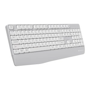 ZEBRONICS Companion 202 2.4GHz Wireless Keyboard & Mouse Combo, 104 Keys, Copilot AI Key, 12 Integrated Multimedia Keys, 4 Button Mouse, 1600 DPI, High Precision, Silent Operation (White)
