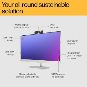 HP All-in-One PC 13th Gen Intel Core i5 27