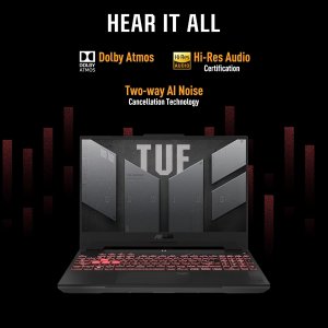 ASUS TUF Gaming A15 | AMD Ryzen 7 7435HS Gaming Laptop (NVIDIA RTX 4060-8GB | 140W TGP | 16GB RAM | 512GB SSD | FHD | 15.6