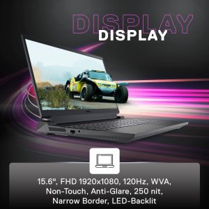 Dell G15-5530 Gaming Laptop, 13th Gen Intel Core i5-13450HX | NVIDIA RTX 3050 6GB (16GB RAM | 1TB SSD | FHD | Window 11 | MS Office' 21 | 15.6