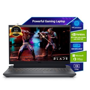 Dell G15-5530 Gaming Laptop, 13th Gen Intel Core i5-13450HX | NVIDIA RTX 3050 6GB (16GB RAM | 1TB SSD | FHD | Window 11 | MS Office' 21 | 15.6
