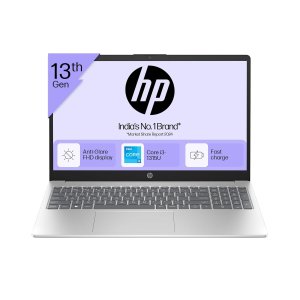 HP 15, 13th Gen Intel Core i3-1315U | 8GB DDR4 | 512GB SSD (Win 11, Office 21, Grey, 1.59kg) Anti-Glare | Micro-Edge | 15.6-inch(39.6cm) | FHD Laptop | Intel UHD Graphics | 1080p FHD Camera | fd0006TU