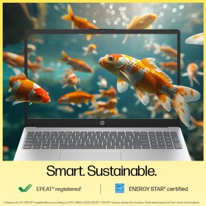 HP 15, AMD Ryzen 3 7320U Laptop (8GB LPDDR5, 512GB SSD) Anti-Glare | Micro-Edge | 15.6