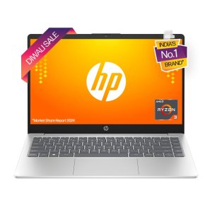 HP 14 AMD Ryzen 3 7320u (8GB DDR5 RAM | 512 GB NVMe M.2 SSD | Windows 11 | MS Office'2021 | FHD 14