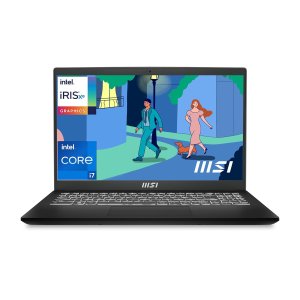 MSI Modern 15, Intel 12th Gen. i7-1255U, 38CM FHD 60Hz Laptop(16GB | 512GB NVMe SSD | Windows 11 Home | MSO 2021 | Intel Iris Xe Graphics | Classic Black | 1.7Kg), B12MO-1006IN