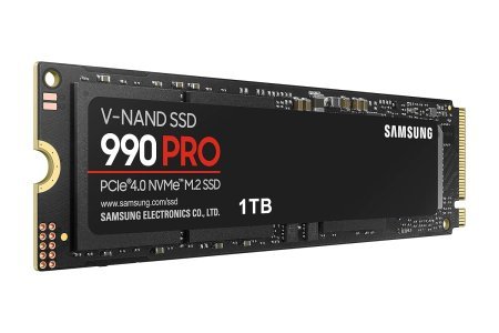 Samsung 990 PRO SSD 1TB PCIe 4.0 M.2 Internal Solid State Drive, Fastest Speed for Gaming, Heat Control, Direct Storage and Memory Expansion for Video Editing, Heavy Graphics, MZ-V9P1T0B
