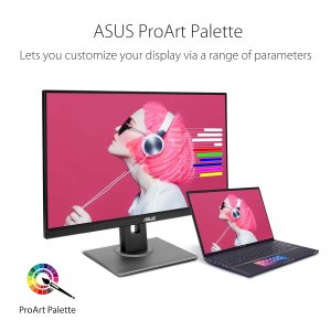 ASUS Proart Display PA278QV WQHD, 27 Inch (68.58 Cm) 2560 X 1440 Pixels Monitor, 100% Srgb/Rec. 709, E < 2, IPS, Displayport Hdmi Dvi-D Mini Dp, Calman Verified, Eye Care, Anti-Glare
