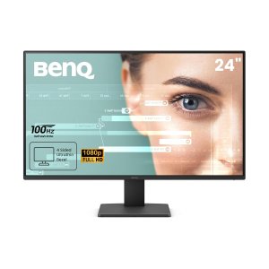 BenQ GW2491 23.8” 1920x1080 FHD 100Hz IPS Eye-Care 99% sRGB Monitor| HDMI| DisplayPort| Ultra Slim Bezel| TUV-Certified| Flicker-Free| Low Blue Light Plus (Black)