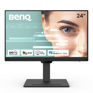 BenQ GW2490T 24 Inch 1300:1 CR 1080P FHD IPS Monitor|100Hz|99% Srgb|Height Adjustable|Ergo Design|VESA Mediasync|Dual HDMI|DP Port|Speakers|Eye-Careu|Eyesafe|B.I. Gen2|LBL+|Wall Mount (Black)