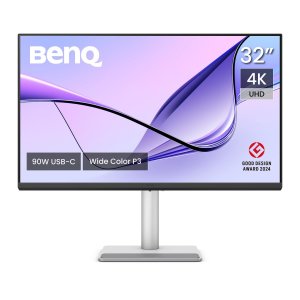 BenQ MA320U 32 Inches 4K 3840X2160 Monitor for MacBook Pro/Air,Dual USB-C,90W Power Delivery,Mac Color Match,USB Hub,Brightness & Volume Control On Mac,Height & Tilt Adjustable Stand,P3 Color Gamut