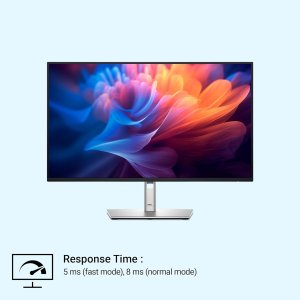 Dell P2725H 27 Inch FHD IPS Monitor, Anti-Glare, 99% SRGB, 100Hz, 5Ms (Fast), Ports: HDMI(1), DP 1.2, VGA, 3X USB 3.2 Gen1 (A), USB 3.2 Gen1 Type-C [15W PD] | Height Tilt Swivel Pivot