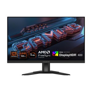 Click to see full GABYTE M27UA Gaming Monitor 27” SS IPS Display, 160Hz, 3840 x 2160 (UHD), 1ms MPRT, 5ms GtG Response Time, 95?I-P3 / 128% sRGB, VESA Display HDR400, Flicker-Free, Black