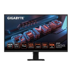 GIGABYTE GS27F 27 Inches SS IPS, 1920 X 1080(FHD), 165Hz/OC 170Hz, 1Ms (MPRT), AMD Freesync Premium, HDR Ready, Non- Glare Display, 300 Cd/M2 (TYP), 1X Earphone Jack