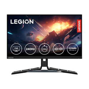 Lenovo Legion-R25f-30 | 25 Inch (63.50cm) | FHD 240Hz Gaming Monitor | 0.5ms, AMD FreeSync, 99% sRGB, 90?I-P3, 3Wx2 Speaker, 2xHDMI, 1xDP| Tilt, Swivel, Pivot, Height Adjust Stand | Black