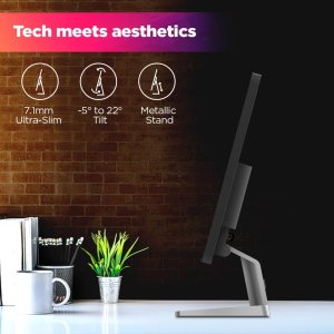 Lenovo L-Series L32p-30, 31.5Inch(80 Cm) 3840 X 2160 Pixels 4K UHD IPS Monitor |2X3W Speakers, AMD Freesync, USB Hub, USB-C Port for Power & Data Transfer (PD 75 W), Eyesafe Cetified (Raven Black)