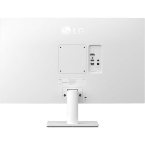 LG 27US500-W, 27 Inch Ultrafine Monitor, IPS, 4K UHD (3840x2160), 60Hz,HDR10 up to 90?I-P3 Color gamut, Borderless Design, Reader Mode, Flicker Safe, HDMI X 2, DisplayPort, Head Phone Out - White