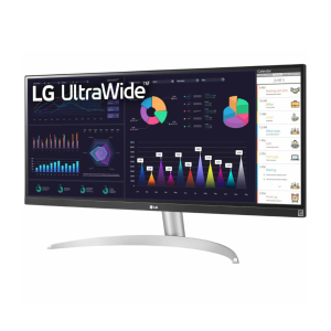LG UltraWide 29 inch (73 cm) IPS FHD, 2560x1080 Pixels, Color Calibrated, 100Hz, 7W x 2 Inbuilt Speaker, USB-C, Display Port, HDMI, White Color-29WQ600