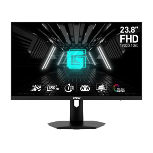 MSI G244F E2 24 Inch FHD Gaming Monitor - 1920 x 1080 Rapid IPS Panel, 180 Hz / 1ms, 118% sRGB Colour Gamut/Adaptive-Sync - DP 1.2a, HDMI2.0b