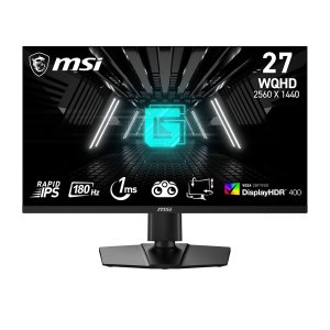 MSI G274QPF E2 27 Inch 2K WQHD Gaming Monitor - 2560 x 1440 Rapid IPS Panel, 180 Hz / 1ms, 119% sRGB Colour Gamut, Display HDR 400, Adjustable Stand - DP 1.4a, HDMI 2.0b, USB Type-C