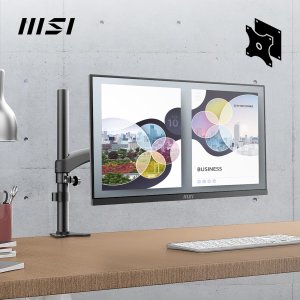MSI PRO MP252 24.5 Inch Full-HD Office Monitor - 1920 x 1080 IPS Panel, 100 Hz, Eye-Friendly Screen, Built-in Speakers, Tilt-Adjustable - HDMI 2.0b, DisplayPort 1.4a