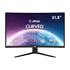 MSI G32C4X 32 Inch FHD Curved Gaming Monitor - 1500R, 1920 X 1080 Va Panel, 250Hz / 1Ms, AMD Freesync Premium, HDR Ready, Black