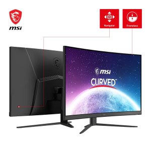 MSI G32C4X 32 Inch FHD Curved Gaming Monitor - 1500R, 1920 X 1080 Va Panel, 250Hz / 1Ms, AMD Freesync Premium, HDR Ready, Black