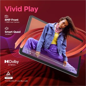 Lenovo Tab M11 with Pen| 4G (LTE) + Wi-Fi | 8 GB RAM, 128 GB ROM (Expandable Upto 1 TB)| 11 Inch Screen, 90 Hz Refresh Rate| Quad Speaker with Dolby Atmos| 13 MP Rear Camera| Google Kids Space, Green