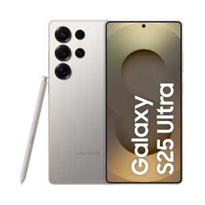 Samsung Galaxy S25 Ultra 5G Smartphone with Galaxy AI (Titanium Gray, 12GB RAM, 256GB Storage), Titanium Frame, Snapdragon 8 Elite, 200 MP Camera with ProVisual Engine and 5000mAh Battery